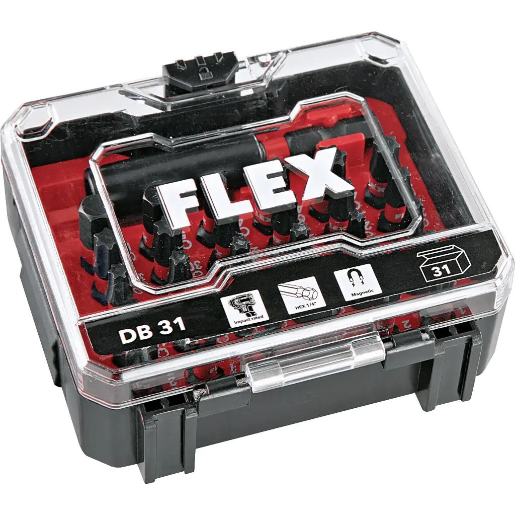 FLEX Jeu de 31 embouts DB 31 Bit-Set DB 31 