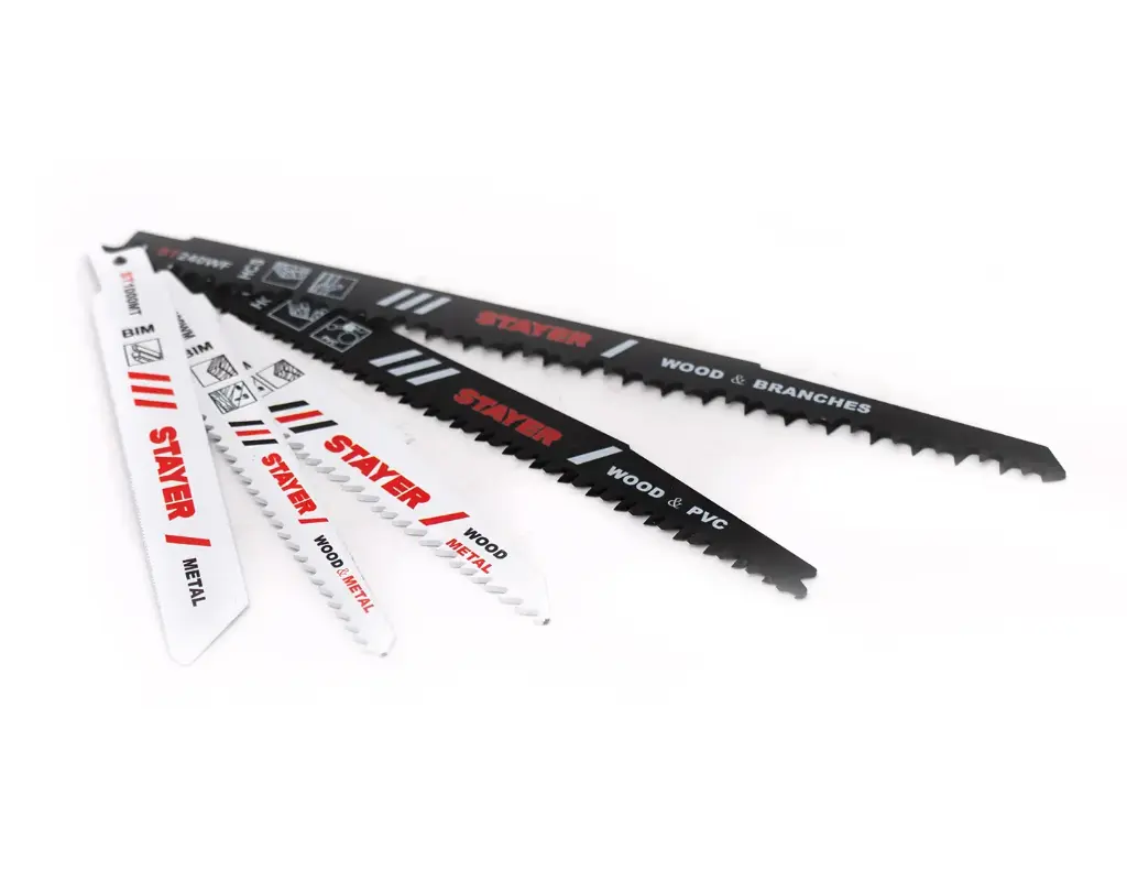 [STA12.630] Stayer Lames Scie Sabre set de 5 lames combinées coupe tout HCS/BIM