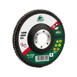 Stayer Disque à lamelles pour Pierre Ø115x22.2 - Grain C60