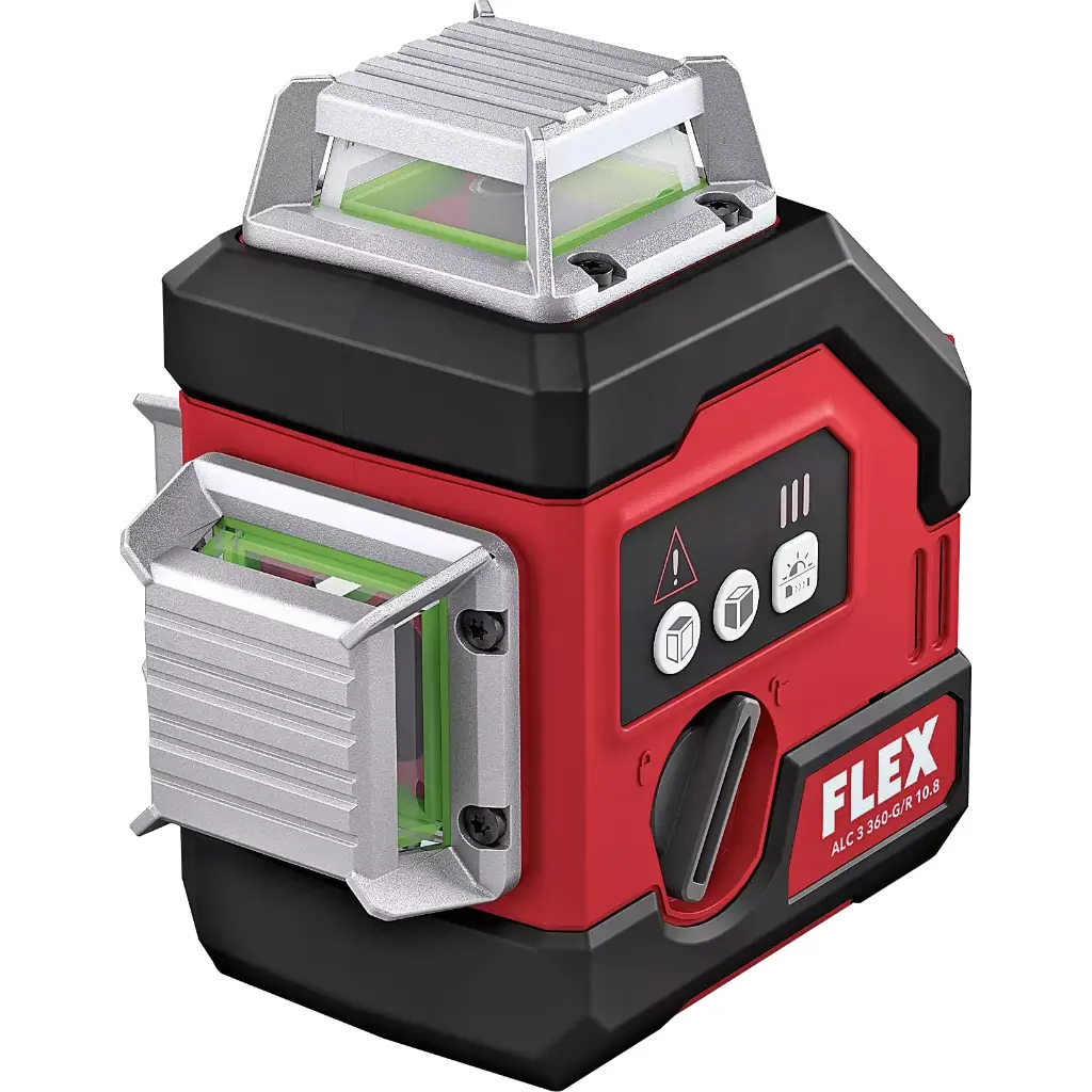 [FLEX532862] FLEX Laser à lignes sur batterie 360° avec trépied inclus ALC 3/360-G/R 10.8 Set + LKS 65-170 F 1/4
