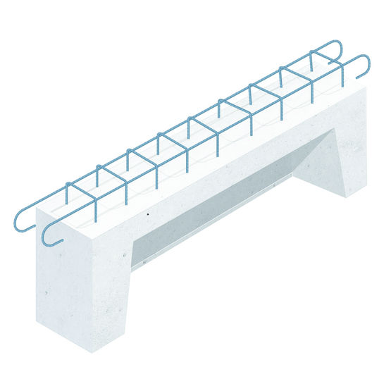[LIN21030003] Linteau en béton (115/113, 1.25m)