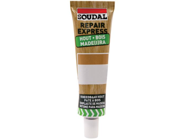 [SOU103395] Soudal Petrissable Repair Express bois 50ml (Bois Chêne moyen)