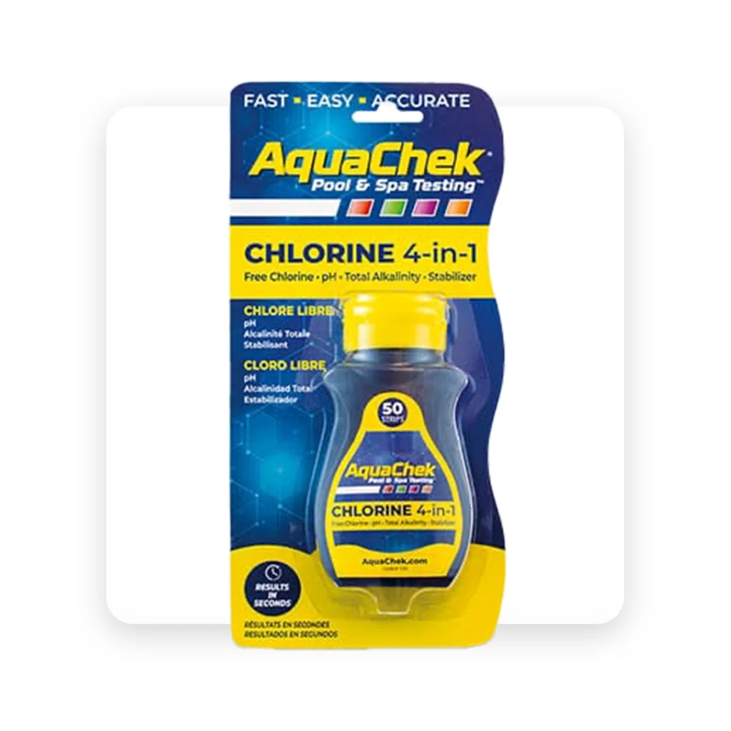 [BLUD04038001] Blueplus AquaChek chlore libre 4-in-1