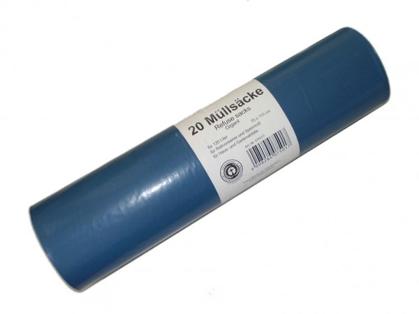 [QUI-075017] Sac Poubelle (Sac bleu méga résistant 70x110cm 120L)