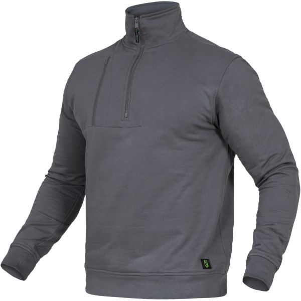 [TRIFLEXR07M] ZipSweat-Shirt - Zip-Sweater Flexline (Grau - Gris, Taille M)