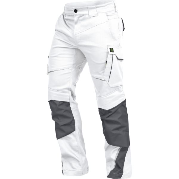 [TRIFLEXH2424] Bundhose - PANTALON DE TRAVAIL Flexline (Weiß/Grau - Blanc Gris, Taille 24)