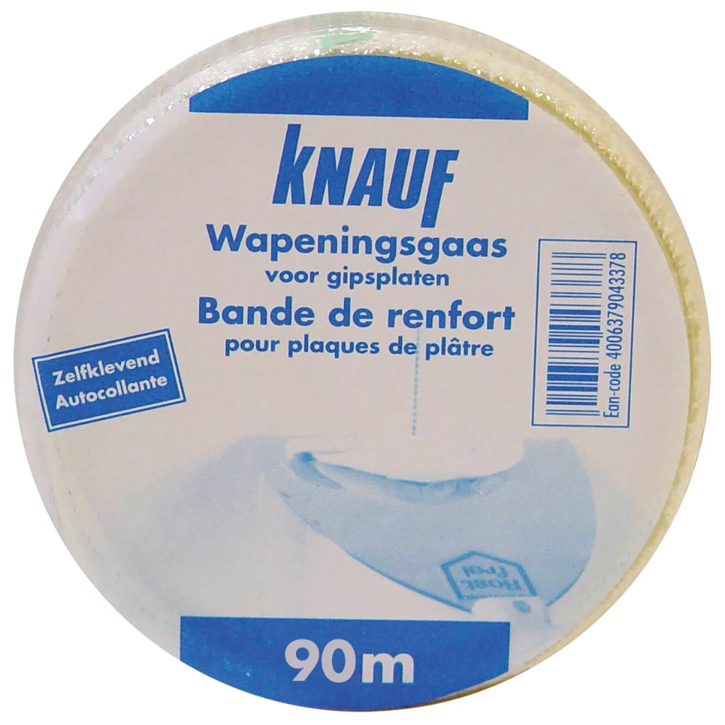 Knauf Bande d’armature autocollante en fibre de verre 50mmx90m