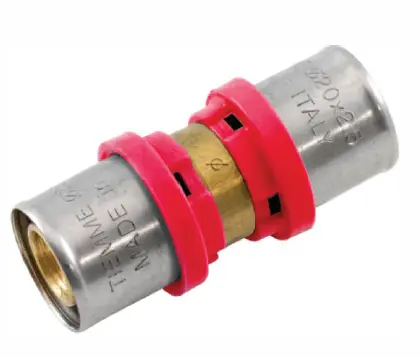 [TM1650040] MANCHON DROIT DBLE À SERTIR TUBE MULT,1651 (20x16)