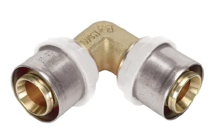 [TM1651203] RACCORD COUDE DBLE À SERTIR TUBE MULT 1653 (16-16)