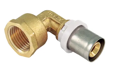 RACCORD COUDE FEM COMPACT À SERTIR TUBE MULT 1655CT