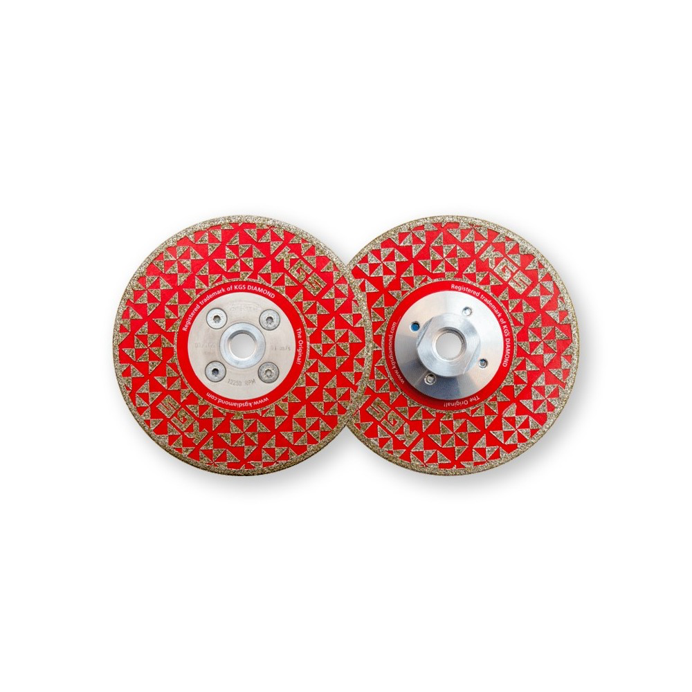 KGS Swiflex Cobra 2.0 Disc ø125mm M14 double sided