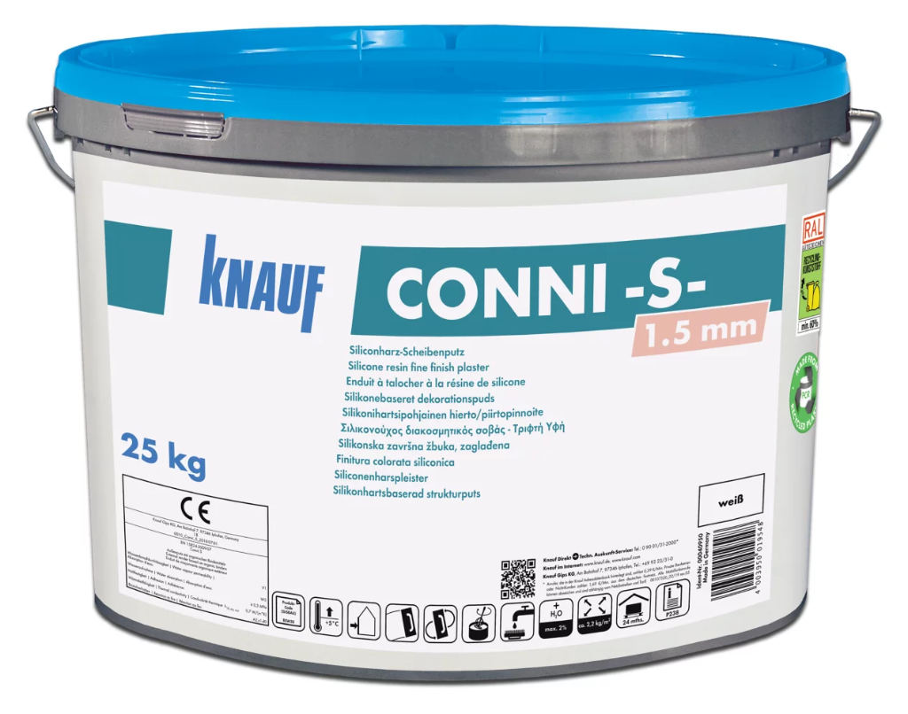 [KNA00040950] Knauf SM 300, à 25 kg, Marmorit (Blanc, 1.50mm)